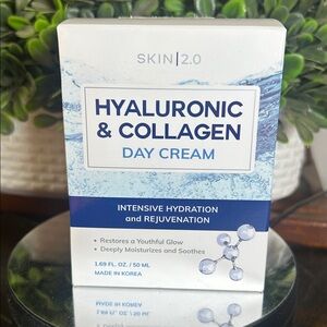 Skin 2.0, Hyaluronic & Collagen, Day Cream - NIB
